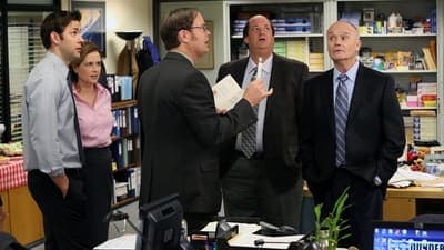 Dwight Christmas the office poster.