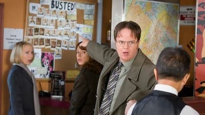 The Search the office poster.
