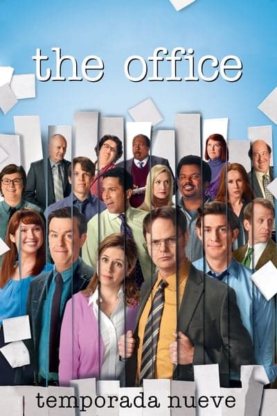 Temporada 9 the office poster.