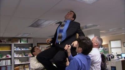 Michael's Birthday the office poster.