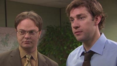 The Duel the office poster.