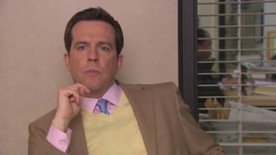 The Cover-Up the office poster.