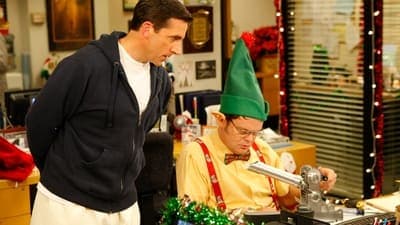 Secret Santa the office poster.
