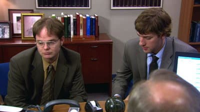 Traveling Salesmen the office poster.