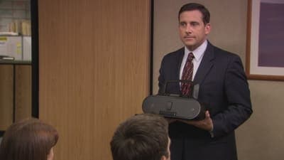 Murder the office poster.