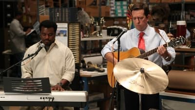 The Sting the office poster.