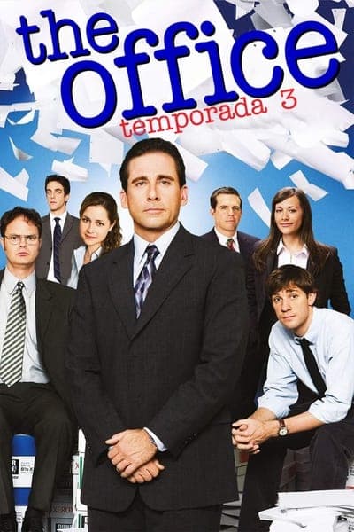 Temporada 3 the office poster.