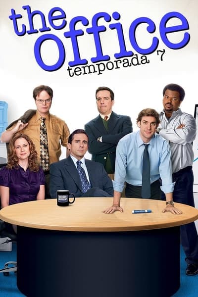 Temporada 7 the office poster.