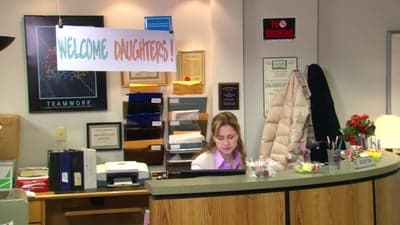 Take Your Daughter to Work Day the office poster.