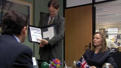 Performance Review the office poster.