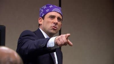 The Convict the office poster.