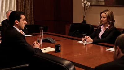 The Deposition the office poster.