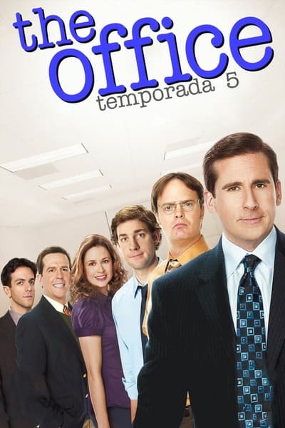 Temporada 5 the office poster.