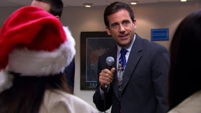 A Benihana Christmas the office poster.