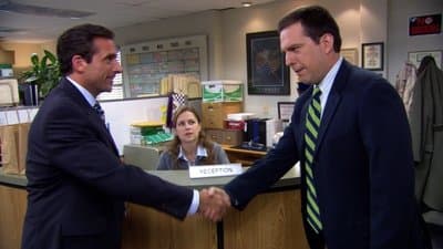 The Merger the office poster.