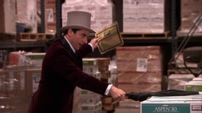 Golden Ticket the office poster.