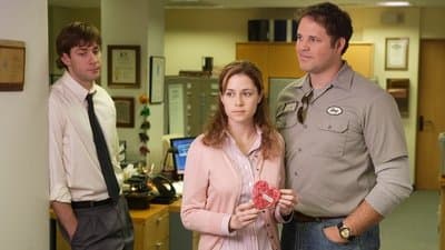 Valentine's Day the office poster.